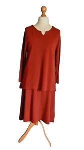 Berkertex Petite Skirt Suit Cinnamon Size 20 - Picture 1 of 9