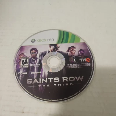 Saints Row: The Third (Microsoft Xbox 360) solo disco (resurgido) Foto 1 de 2