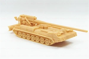 3D gedruckter 1/72/144 2S7 Selbstfahrkanone "Pion" unbemalter Bausatz - Bild 1 von 4