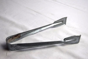 Kohlenzange FIREFIX Zange Greifzange Handzange 22 cm Brikettzange Federstahl - Bild 1 von 4