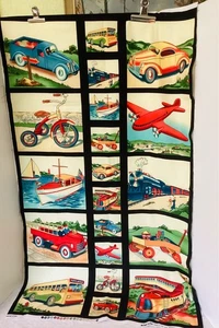 2008 Michael Miller Transportaion Baumwollpanel Brandneu - Bild 1 von 5