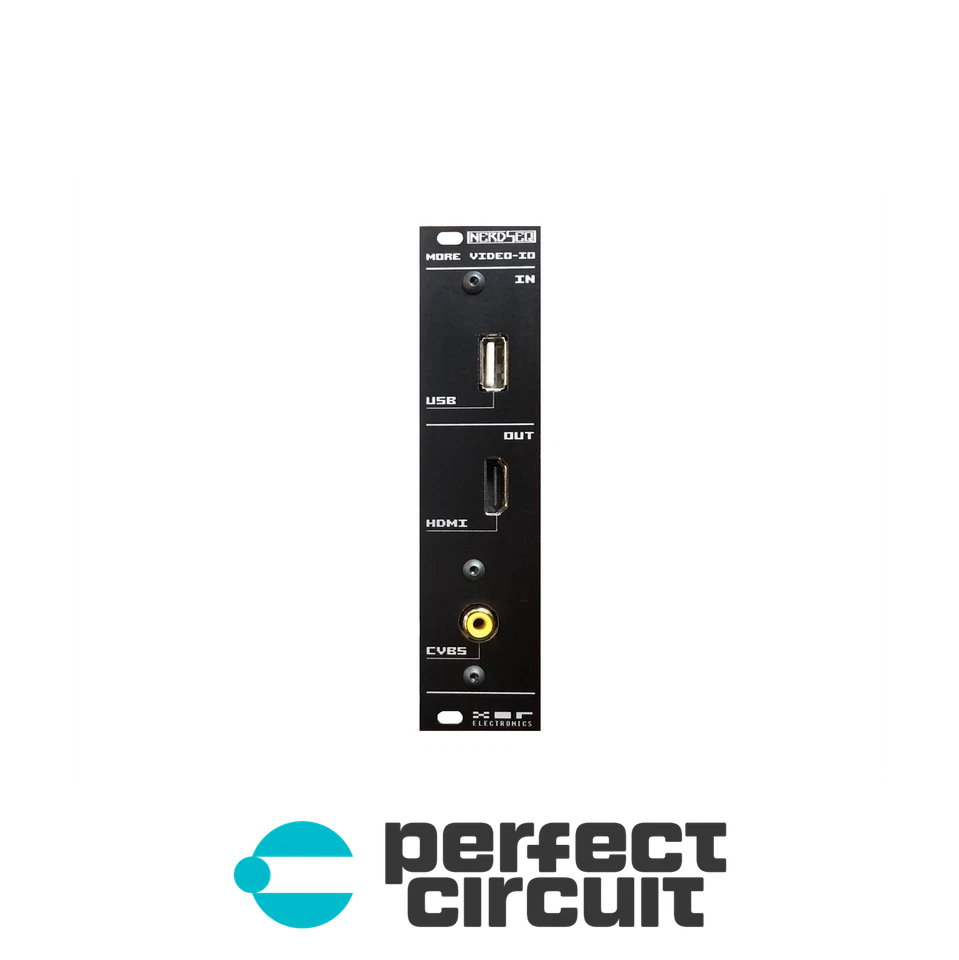 XOR Electronics More Video-IO (Black) EURORACK - NEW - PERFECT CIRCUIT - Image 1 of 1