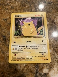 Pikachu 87/130 - Base Set 2 - WoTC Pokemon Card - Near Mint (NM) - Picture 1 of 1