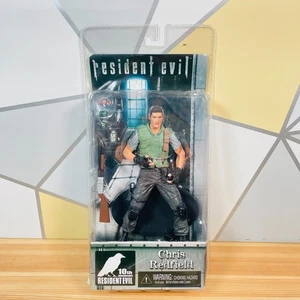 Chris Redfield Resident Evil 10th Anniversary Series 1 NECA Action Figure Sealed - Picture 1 of 14