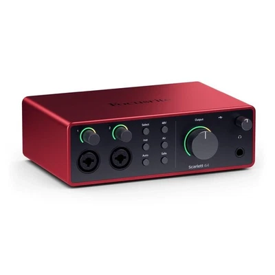 FOCUSRITE Scarlett 4i4 4th Gen scheda audio USB-C 4 IN / 4 OUT  - Immagine 1 di 4