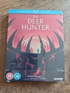The Deer Hunter Limited Edition Blu-ray Steelbook New Torn Wrap 18 - Imagen 1 de 10