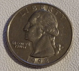 1998 p quarter error Washington collections  - Picture 1 of 6