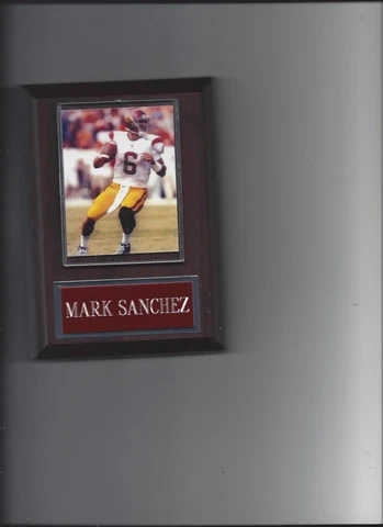MARK SANCHEZ PLAQUE USC TROJANS FOOTBALL NCAA UNIVERSITY SOUTHERN CALIFORNIA Cover