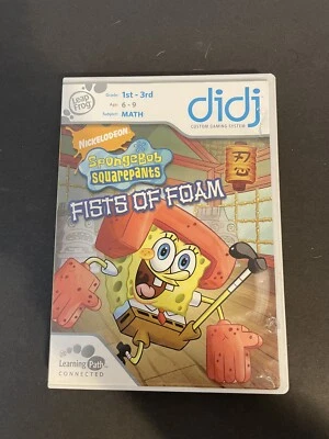 didj games SpongeBob SquarePants Fist Of Foam Grades 1-3 Math - Image 1 of 2
