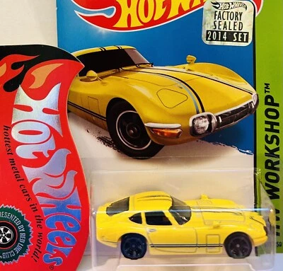 Hot Wheels Toyota 2000 GT HW Workshop 2014 - 1/500 🔥Factory Sealed🔥 - Image 1 of 2