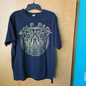 2000s Twilight New Moon Wolf Pack Movie Promo Shirt Size Large Graphic Seam Rip - Bild 1 von 6