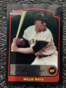 2003 Bowman Chrome Willie Mays San Francisco Giants #351 HOF SP - Picture 1 of 2