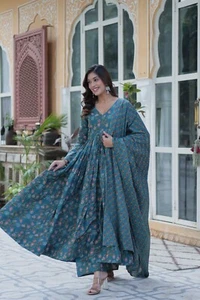 Salwar Kameez Ready To Wear Suits Indian Wedding Bollywood Pakistani Party Dress - Picture 1 of 19