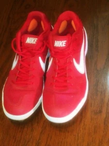 Nike Air Low Football Cleats / Spikes Size 13 Red AJ6873-601 - Picture 1 of 9