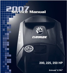 Evinrude ETEC 200 225 250 Outboard Service Manual | 2007 | PDF - Picture 1 of 2