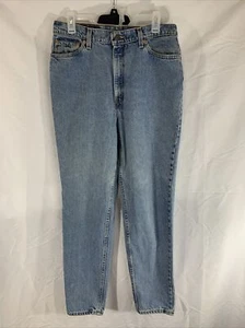 Vintage Levis 512 Slim Fit Tapered Leg Mom Jeans 15 Jrs. Womens High Rise 90's - Picture 1 of 9