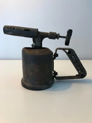 Lampe à souder ancienne Chalumeau ancien "EXPRESS" Unis France - Photo 1/4