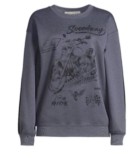 Wound Up Sweatshirt, Juniors Size M (7-9) graphic long sleeves New With Tag - Picture 1 of 19