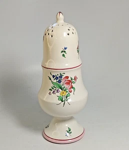 KG Luneville France Old Strasbourg Floral Muffineer 9" Sugar Caster Salt Shaker - Picture 1 of 14