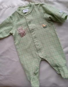 The Baby Duck New and Used Children's Clothing Carter's 3m knit PJ'S with Ducks - Picture 1 of 2