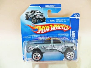 HOT WHEELS 'FORD F150' GREY. REBEL RIDES. MOC/MIB/CARDED/SHORT CARD - Picture 1 of 5