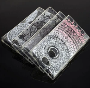 Sony Xperia XZ2 XA2 Ultra Case Silicone Skin Case Tattoo Protective Case - Photo 1/7