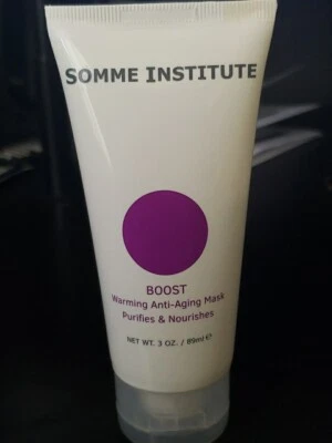 Somme Institute ~ Boost ~ Mascarilla antienvejecimiento calentadora 3 oz / 89 ml ~ Sellada Foto 1 de 4