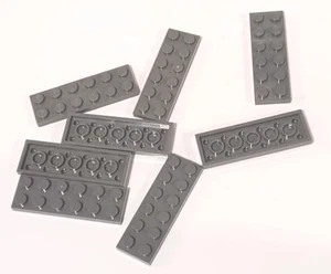 LEGO LOTTO PIATTI GRIGIO BLU SCURO / DIMENSIONI 2x6 / QTÀ 8x / parte #3795 / Elmt #4211002 - Foto 1 di 2