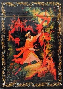 Russian Fairy Tales 54 Playing Cards Deck Palekh and Kholui Miniatures, Sealed - Picture 1 of 14