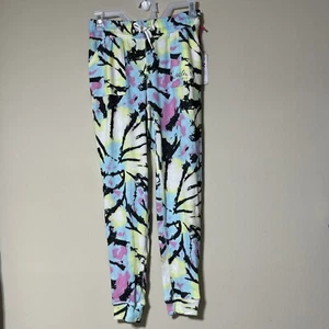 Justice Tye Dye Joggers Size L (12-14). NWT! Soft With Pockets. Ankle Length. - Picture 1 of 8