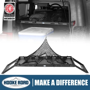 Hooke Road Steel Basket Cargo Rack For 2007-2018 Jeep Wrangler JK 2-Door - Picture 1 of 21