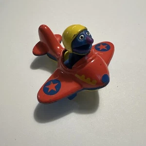 Vintage 1986 Playskool Sesame Street Muppets Die-Cast Grover Figure Collectible - Picture 1 of 5
