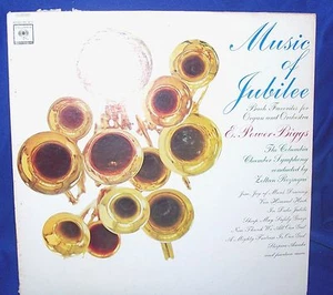 E Power Biggs Music of Jubilee Bach Favorites Columbia LP 33 ML 6015 Mono 1964  - Picture 1 of 4