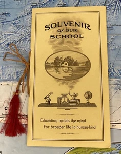 Distrito Escolar Justo No. 1 recuerdo escolar y sobre Paul Guilford 1929-1930 - Imagen 1 de 9