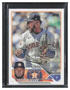 2023 Topps #55 Cristian Javier - Foto 1 di 2