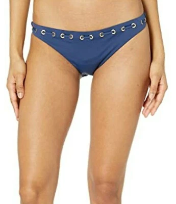 Pantalones de baño para mujer BCBGeneration sólidos con cordones azul marino talla M  Foto 1 de 3