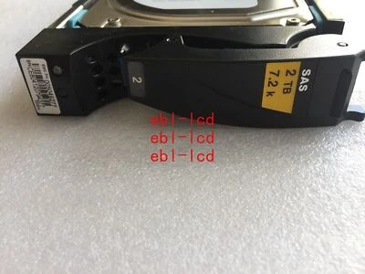 EMC V3-VS07-020E 005049277 6Gb SAS 2T 2TB VNXe3300 Storage Hard Disk - Image 1 of 3