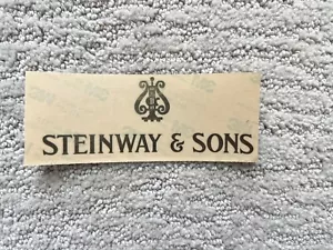 Steinway Grand Piano Decal Pack Of 2 - Picture 1 of 1