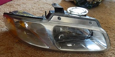 1996 1997 1998 DODGE CARAVAN FAROL LATERAL DIREITO DO PASSAGEIRO DIANTEIRO FABRICANTE DE EQUIPAMENTO ORIGINAL  - Imagem 1 de 4