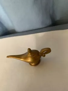 Vintage 1992 Disney's Alladin Gold Plastic Magic Genie Lamp/NEED SURGERY $$ - Picture 1 of 5