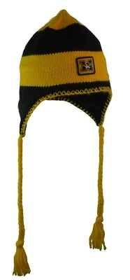 Missouri Tigers Mizzou Columbia On Fire Peruvian Swirl NCAA Knit Tassel Beanie - Image 1 of 4