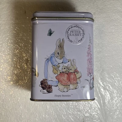 BEATRIX POTTER Peter Rabbit lata de chá chá chá da tarde inglês 40 saquinhos de chá NOVO - Imagem 1 de 4