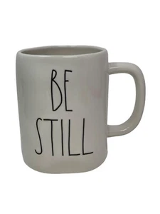 Rae Dunn BE STILL Mug Ceramic Coffee Cup RD Magenta Original Kitchen Decor - Picture 1 of 8