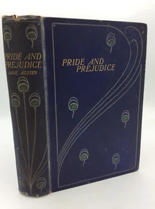 PRIDE AND PREJUDIDCE - Jane Austen - 1900 Victorian printing, decorated cloth - Picture 1 of 5