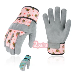 Vgo 2 pares de guantes para niños guantes de jardín legislación exterior patio guantes de trabajo (KID-MF3561) - Imagen 1 de 7
