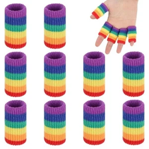 FOSVBEY 10-30 PIEZAS Ganchillo Protector de Dedos Cubiertas para Dedos Mangas para Deporte - Imagen 1 de 7