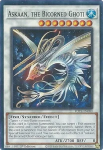 Yu-Gi-Oh! Askaan, the Bicorned Ghoti Common POTE-EN089 NM - Picture 1 of 1