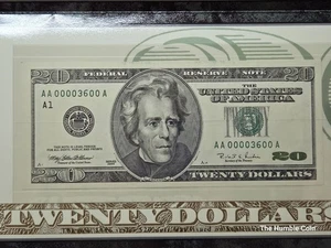 Low Serial Number Fancy $20 Note (Ultra PQ) 0161 - Picture 1 of 6