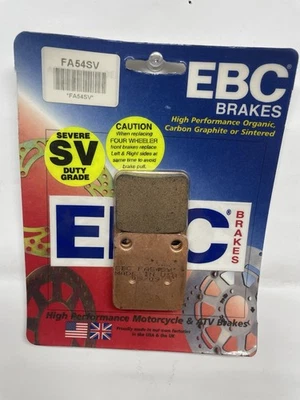 Frenos EBC FA54SV pastillas delanteras sinterizadas de servicio severo Yamaha YFM Suzuki LT-F ver ajuste Foto 1 de 2