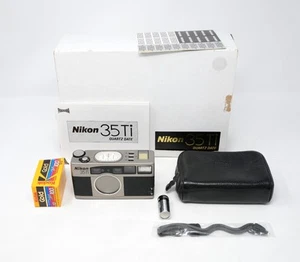 Nikon 35Ti Quartz Date Filmkamera mit 35mm f2.8, US Model Boxed NEUWERTIG - Bild 1 von 11